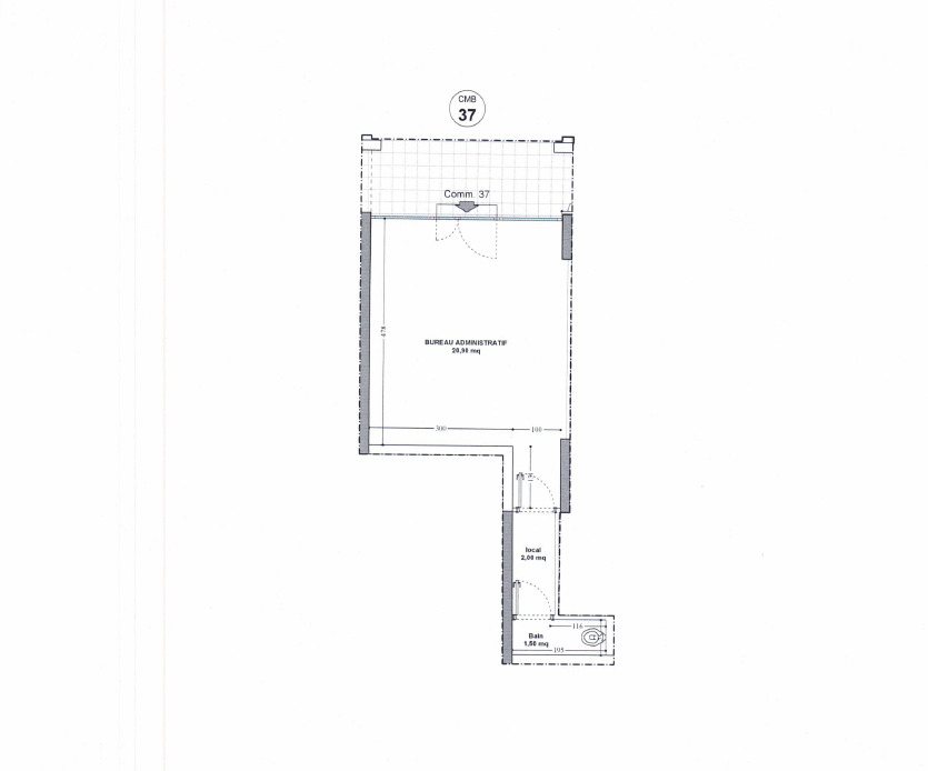 Uffici amministrativi a Fontvieille - Uffici da affittare a montecarlo