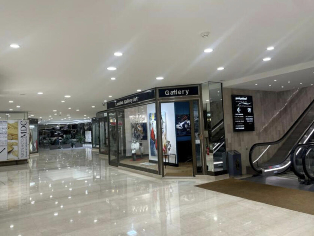 Spacious shop for rent in the prestigious shopping mall of the Park Palace - Affitto locali