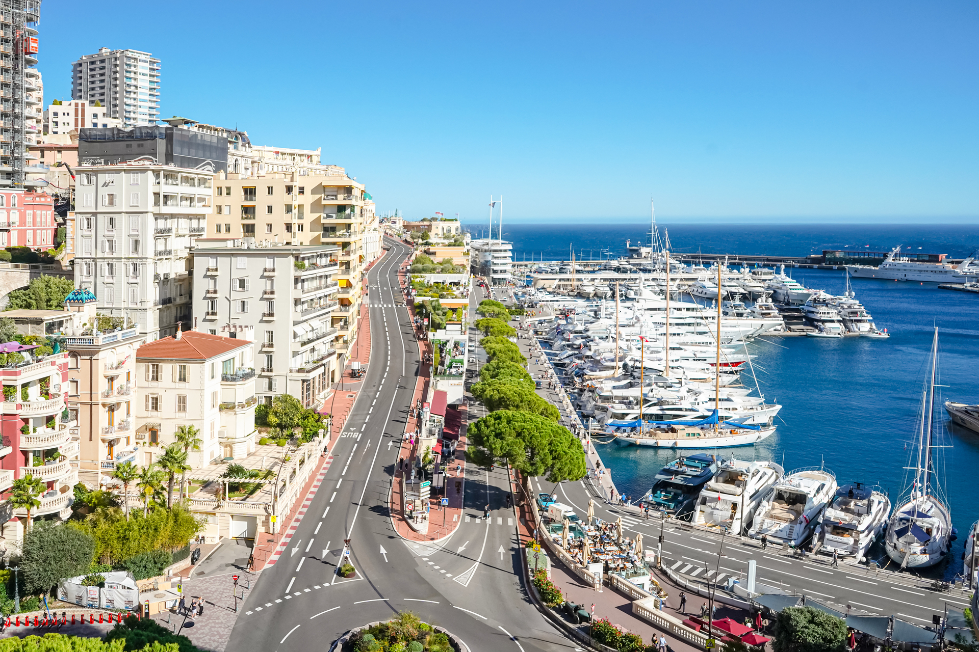 PORT DE MONACO - PANORAMA - 4 PIÈCES VUE MER ET F1 - Bureaux à vendre à Monaco